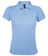 10573 Ladies Prime SOL'S Ladies Prime Poly/Cotton Piqué Polo Shirt sky blue colour image